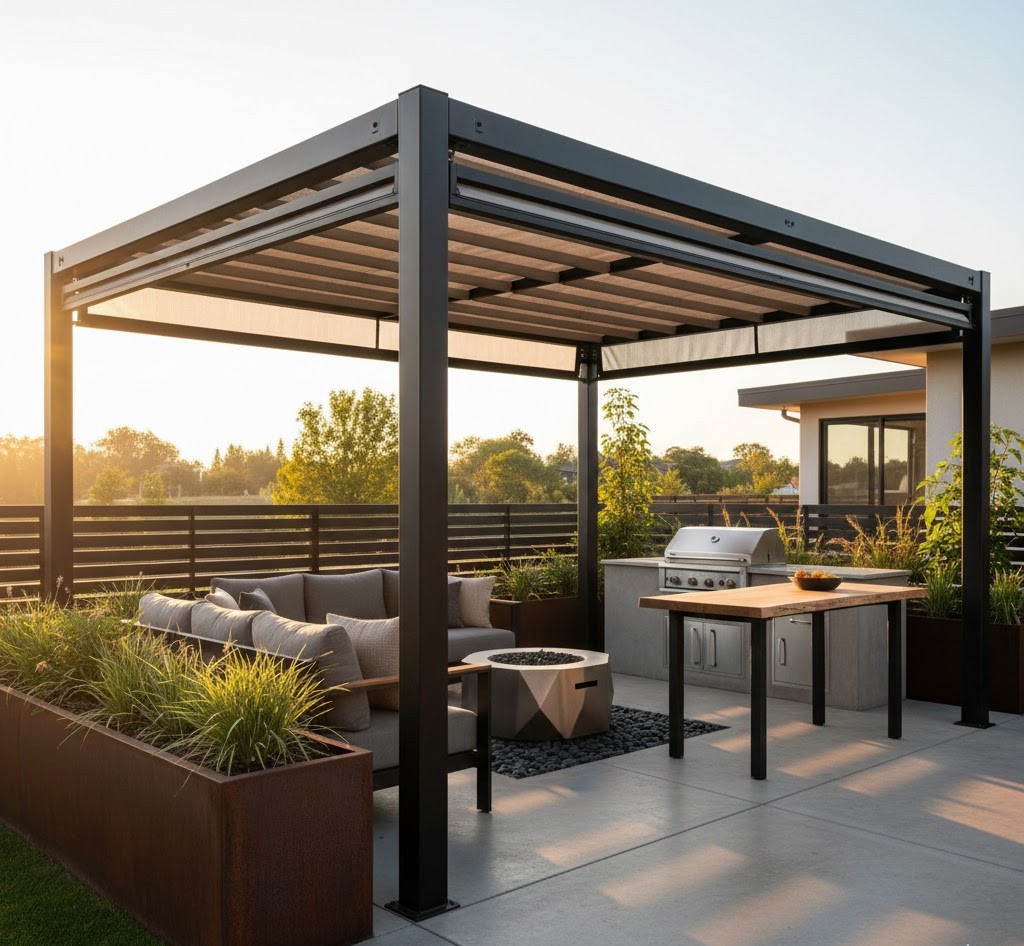 Acceuil - Pergolas bagnols sur cèze gard 30 - Fer & Flamme