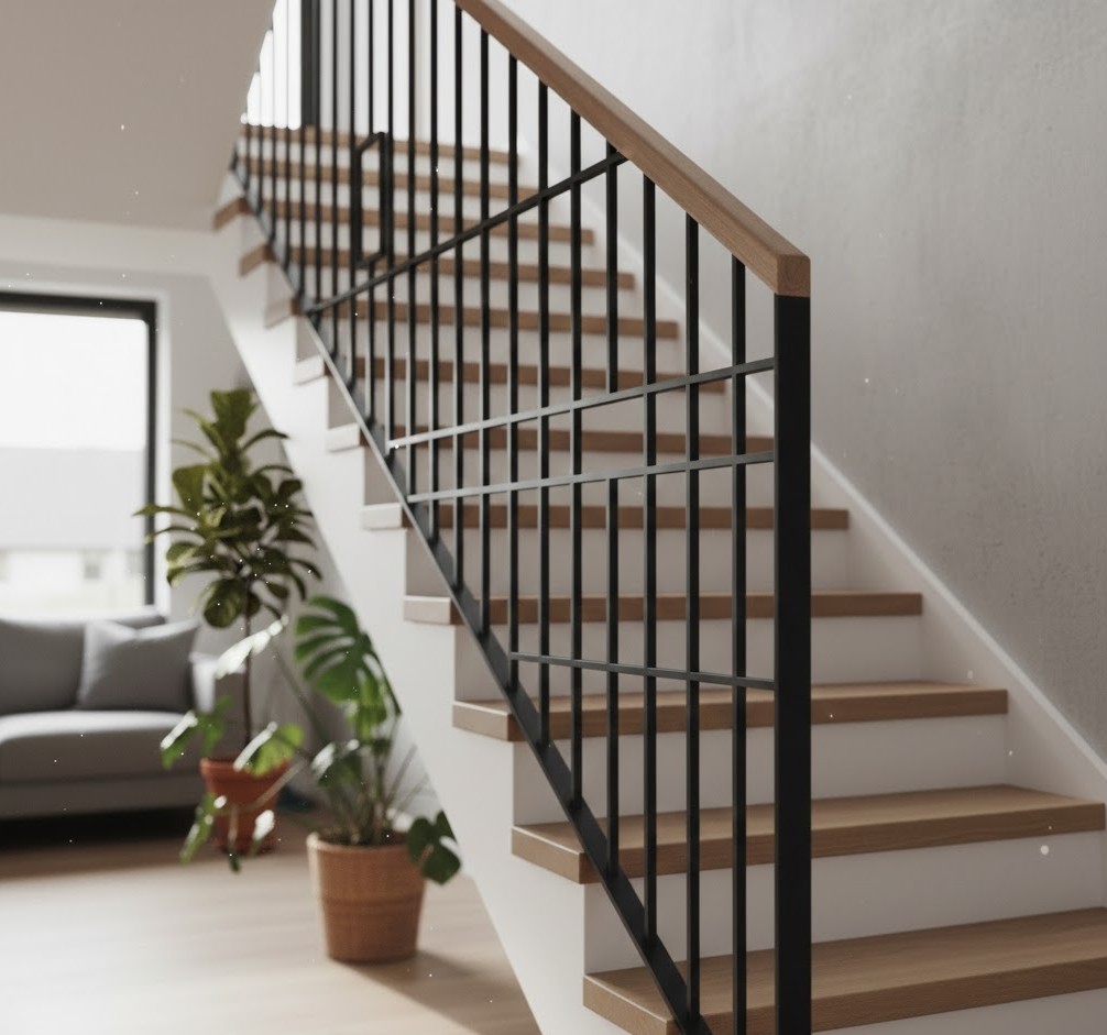Acceuil - Rampe escalier bagnols sur cèze gard 30 - Fer & Flamme